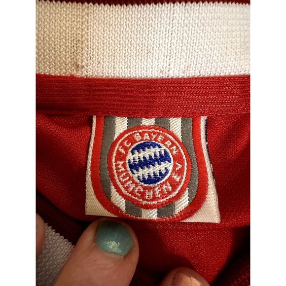 Bayern Munich 1999/2001 Home Football Shirt Jersey Adidas Opel Size L/XL - Picture 10 of 14